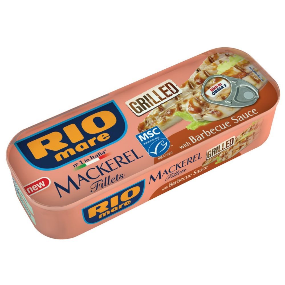 Rio Mare Gegrillte Makrelen in Barbecuesauce 120 G online kaufen ...