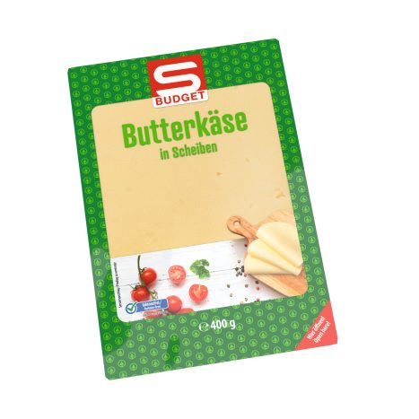 S-BUDGET Butterkäse in Scheiben