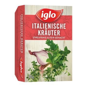 55+ Iglo Mediterrane Kräuter, Durch das schonende verfahren von iglo