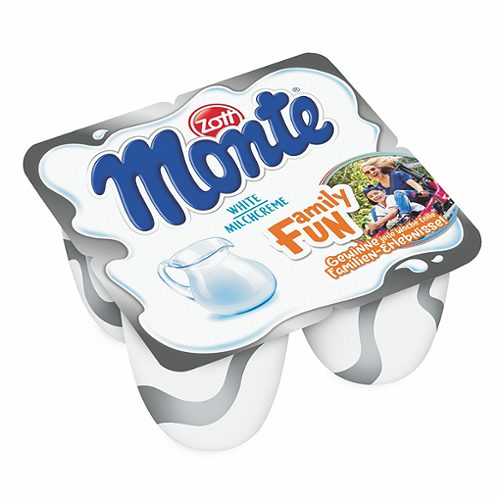 Produktbild von Zott Monte, White 4x100g