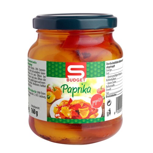 Produktbild von S-BUDGET, Paprika gegrillt