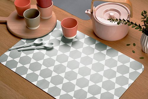 Produktbild von Venilia, Tischset 30x45cm grau