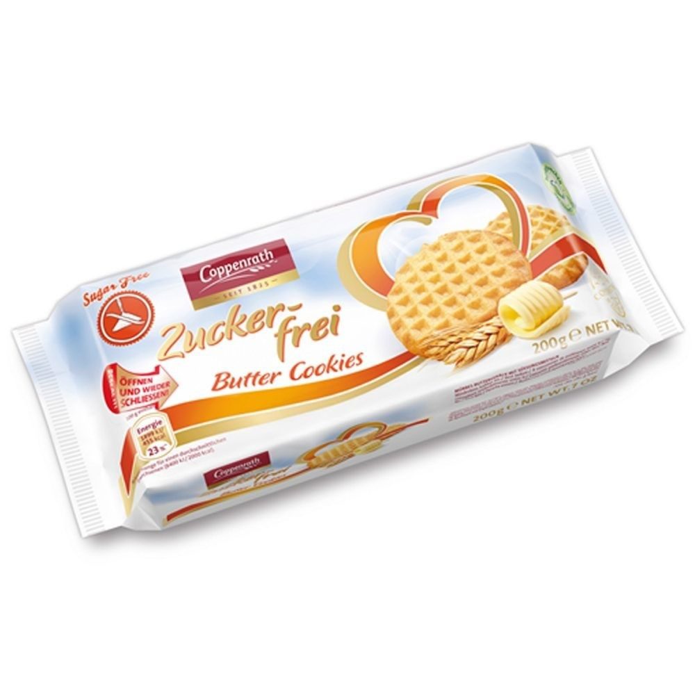 Coppenrath Zuckerfrei Butter Cookies 200 G