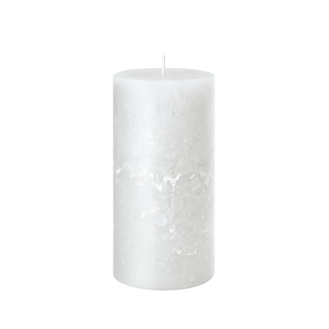Rustic-Kerze   140/70 weiss     G02 6