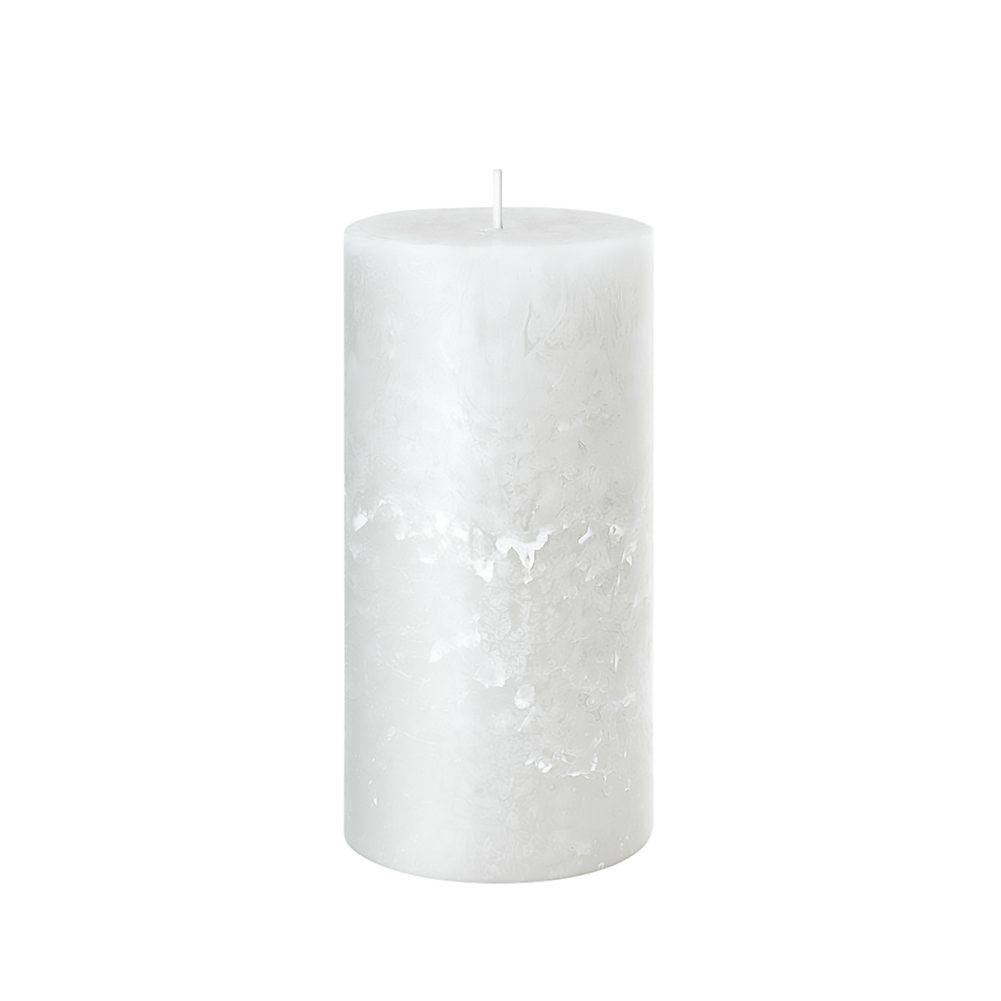 Rustic-Kerze   140/70 weiss     G02 6