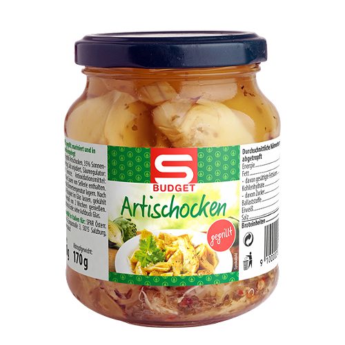 Produktbild von S-BUDGET, Artischocken gegrillt
