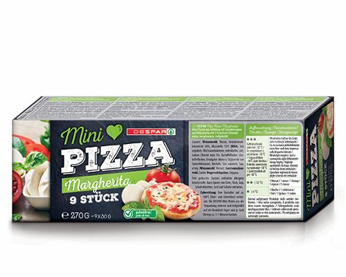 Produktbild von DESPAR, Mini Pizza Margherita ca. 9 Stück
