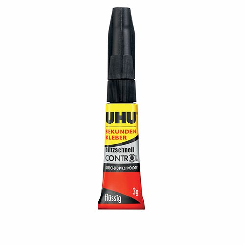 Produktbild von UHU, Sekundenkleber blitzschnell CONTROL
