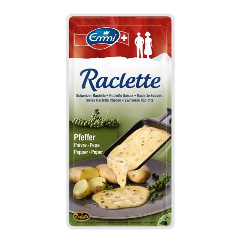 Produktbild von Emmi, Raclette in Scheiben Pfeffer