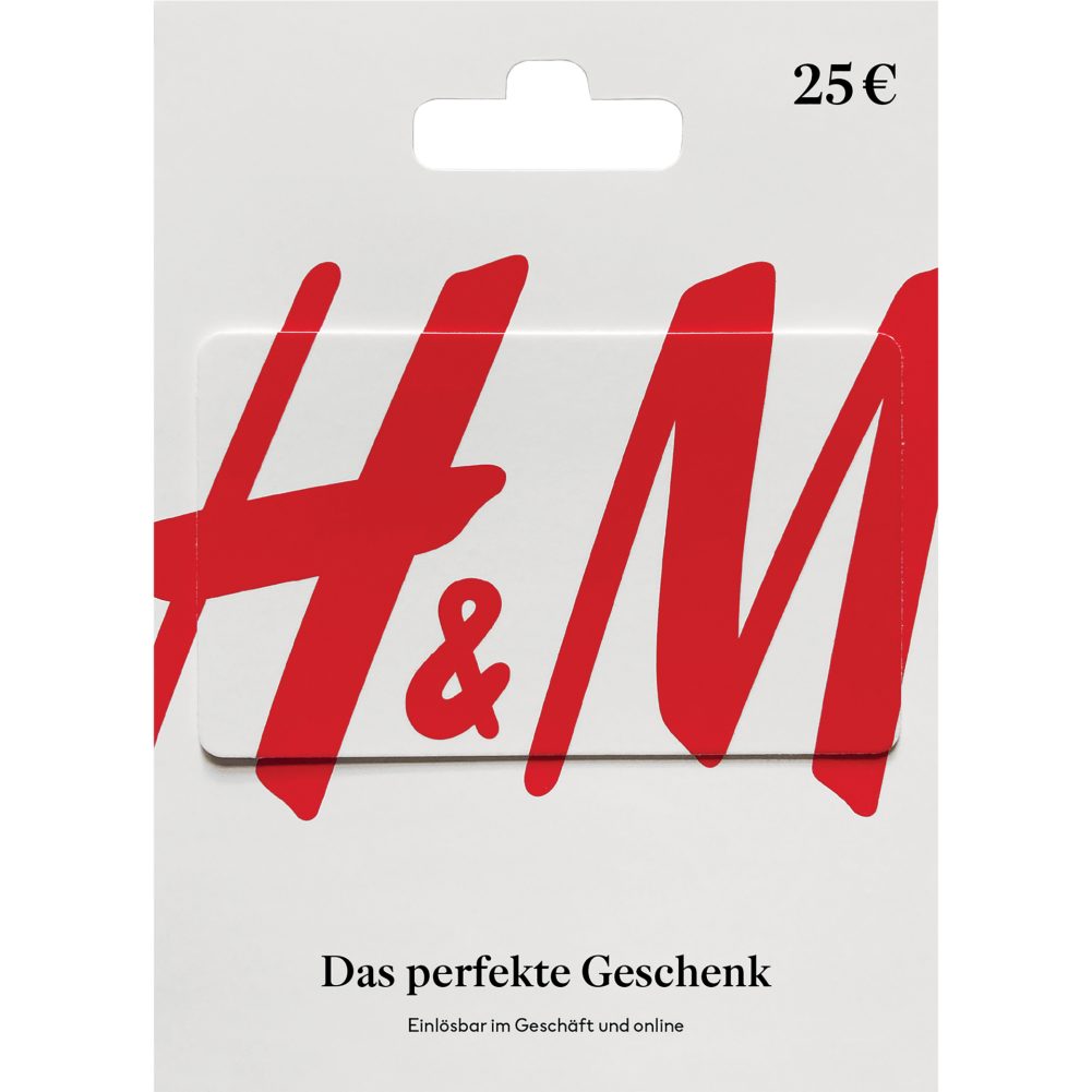 H&M Geschenkk. 25,00            GVE 1