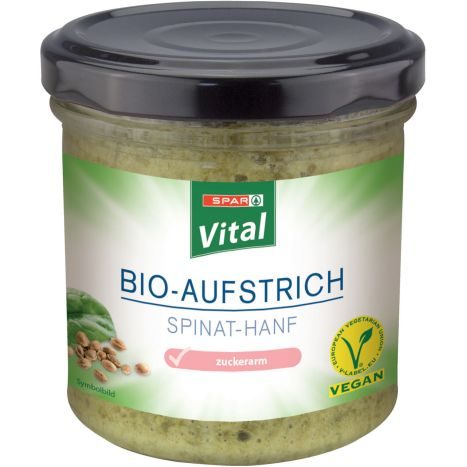 VITAL BIO Spi- nat Hanf 140g    GVE 6