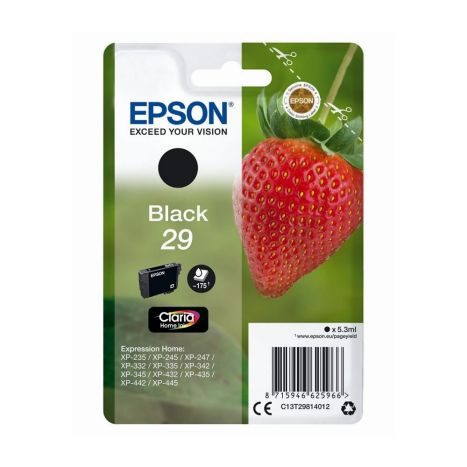 Epson Ink      29 BK Erdbeere   GVE 1