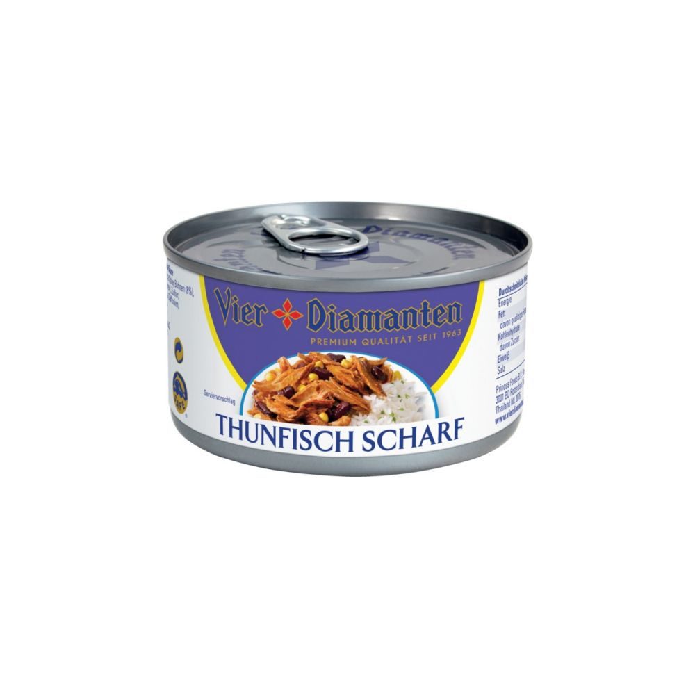 4 Diamanten Thunfisch mit Gemüse in scharfer Sauce 185 G online kaufen ...