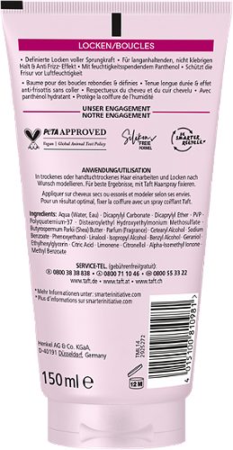 Produktbild von Schwarzkopf taft, Styling Balsam Locken / Halt 3 150ml