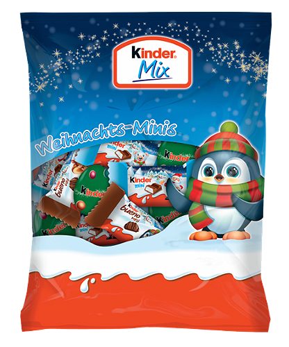 Produktbild von Ferrero Kinder, Mix Weihnachts-Minis