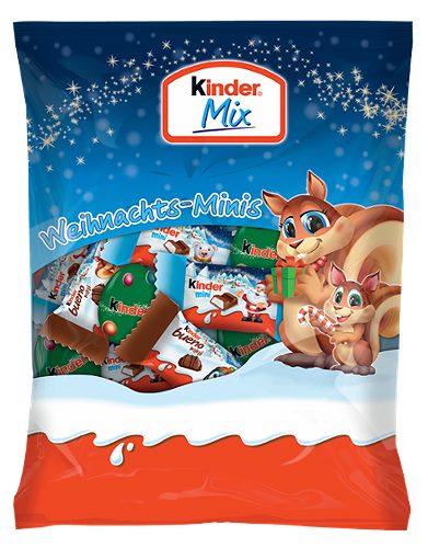 Produktbild von Ferrero Kinder, Mix Weihnachts-Minis