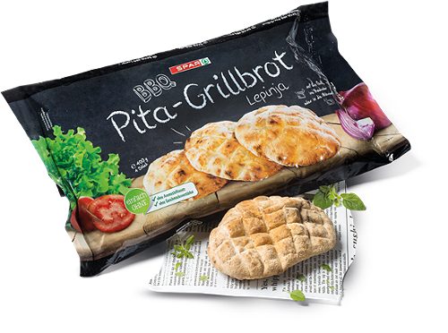 Produktbild von SPAR BBQ, Pita-Grillbrot Lepinja 4 Stück