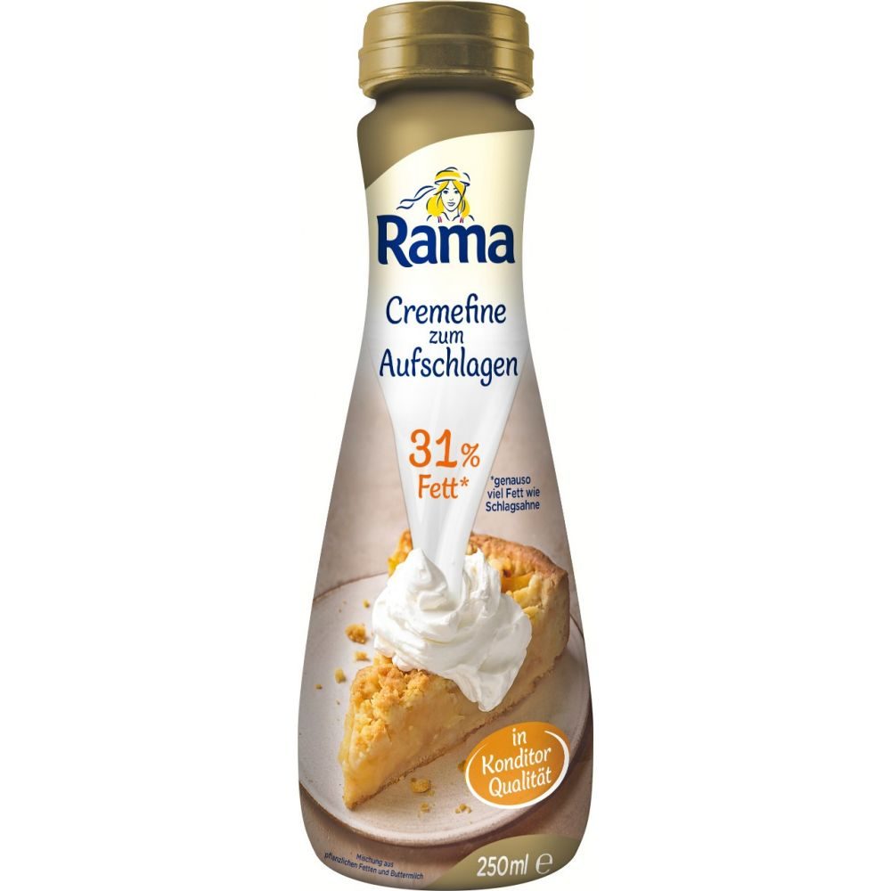 Rama Cremefine Zum Aufschlagen 31 Fett 250 Ml