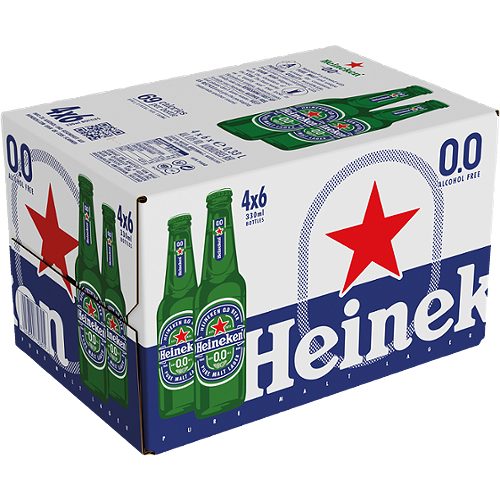 Produktbild von Heineken, 0,0 alkoholfrei 6x0,33l