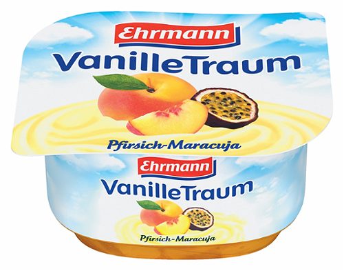 Produktbild von Ehrmann, VanilleTraum Pfirsich-Maracuja