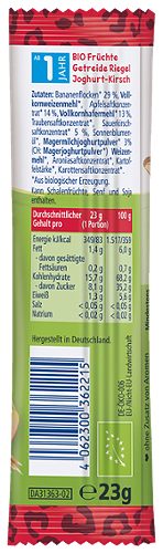 Produktbild von Hipp, Leoparden Riegel Joghurt-Kirsch