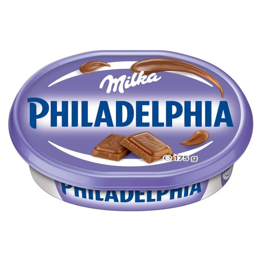 Купить шоколадный сыр. Philadelphia Milka 175gr. Сыр Филадельфия Милка (Philadelphia Milka). Сыр Филадельфия шоколадный. Крем сыр Philadelphia.