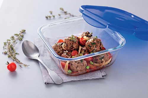 Produktbild von Pyrex Cook & Go, Frischhaltedose quadratisch 1,7l