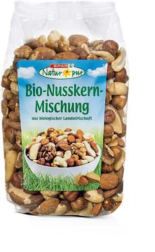 Produktbild von SPAR Natur*pur, Bio-Nusskern-Mischung