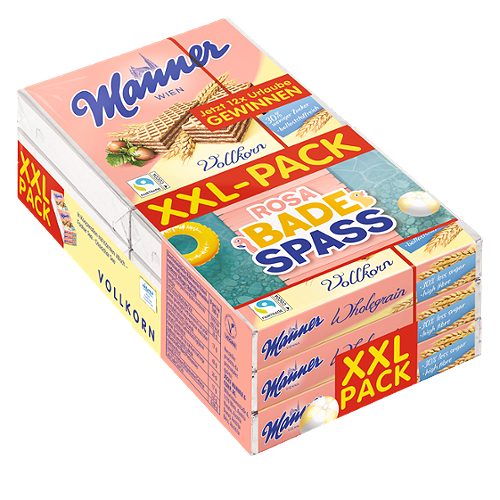 Produktbild von Manner Neapolitaner, Vollkornschnitte Vorratspackung