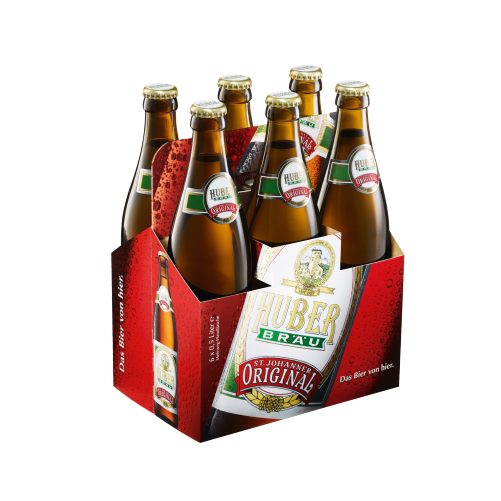 Produktbild von Huber Bräu, St. Johanner Original 6x0,5l