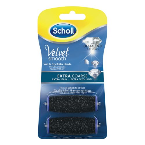 Produktbild von Scholl Velvet Smooth, Wet & Dry Ersatzrollen Extra stark 2 Stück