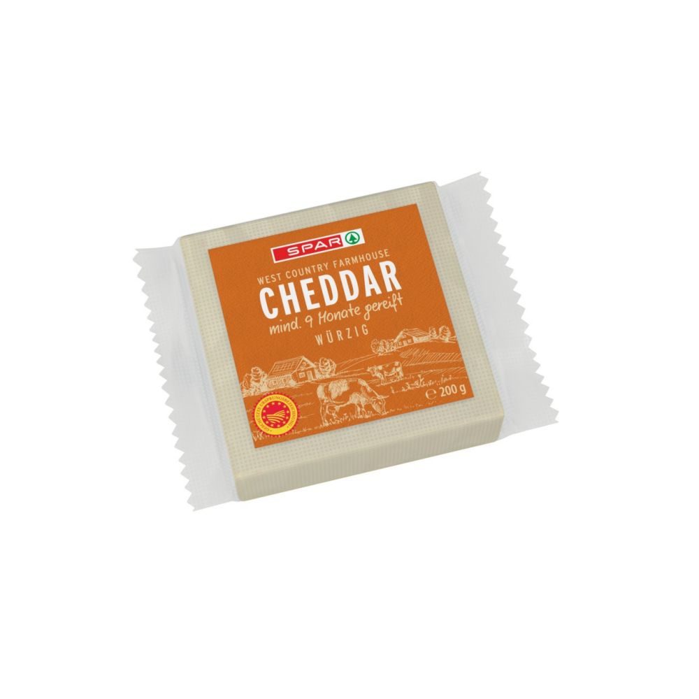 Spar West Country Farmhouse Cheddar 0 G