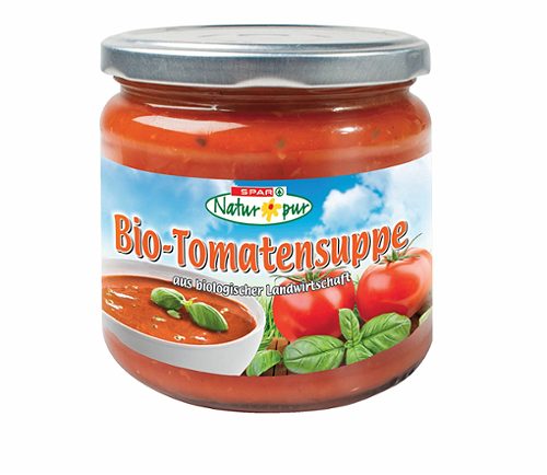 Produktbild von SPAR Natur*pur, Bio-Tomatensuppe