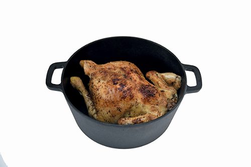 Produktbild von Superior Design Products, Gusseisener Brotbacktopf 3in1 inkl. Deckel 26cm