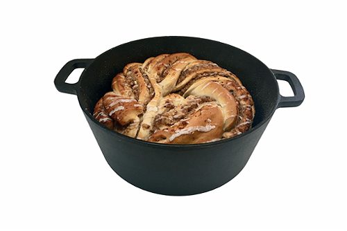 Produktbild von Superior Design Products, Gusseisener Brotbacktopf 3in1 inkl. Deckel 26cm