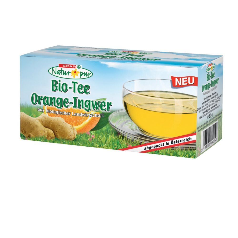 Spar Naturpur Bio Tee Orange Ingwer 20 Teebeutel Online Kaufen Interspar 8847