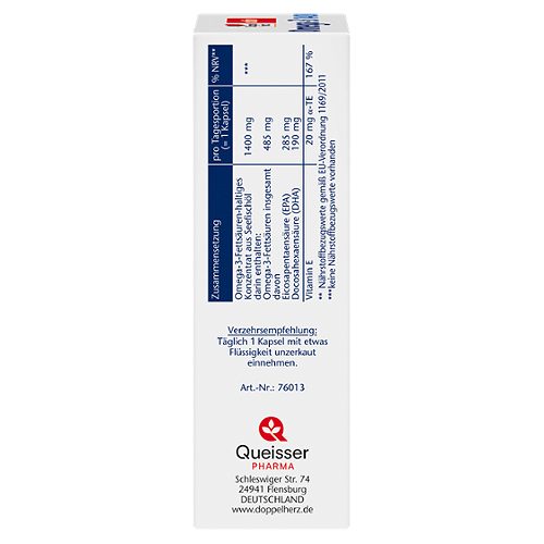 Produktbild von Doppelherz aktiv, Omega-3 1400 30 Kapseln