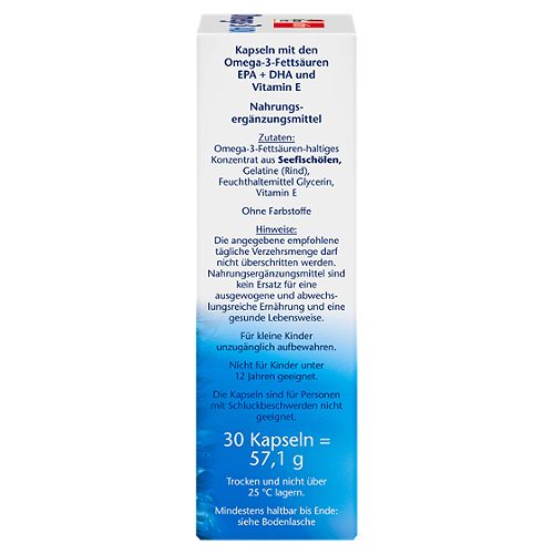 Produktbild von Doppelherz aktiv, Omega-3 1400 30 Kapseln