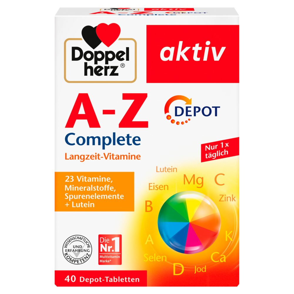 Doppelherz Aktiv A Z Complete Depot 40 Tabletten 90 G Online Kaufen Interspar