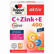 Doppelherz C+Zink+E Depot 40 Tabletten