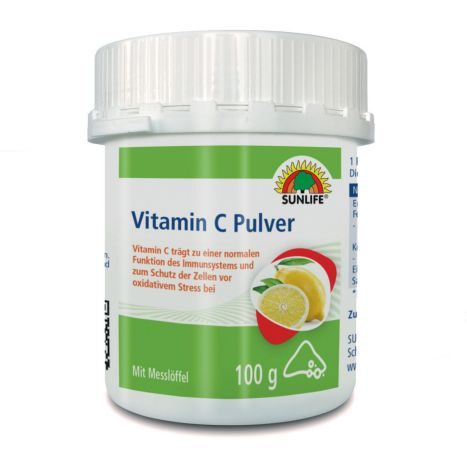 Sunlife Vitamin C Pulver 100G