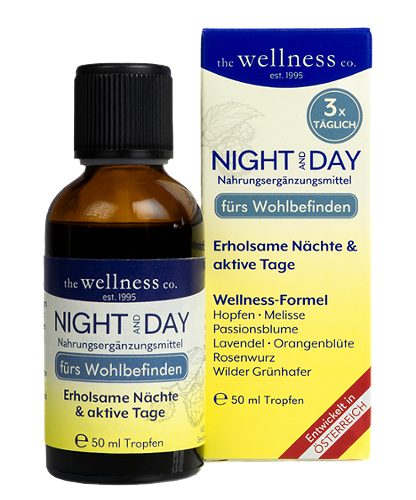 Produktbild von Wellness, Night & Day Tropfen fürs Wohlbefinden