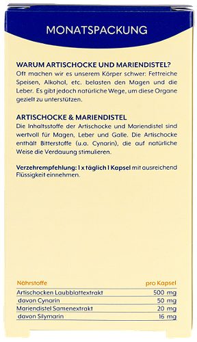 Produktbild von Wellness, Artischocke 30 Kapseln