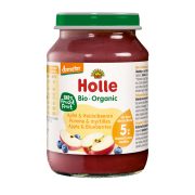 Holle Glaeschen Apfel Heidelbeer Bio
