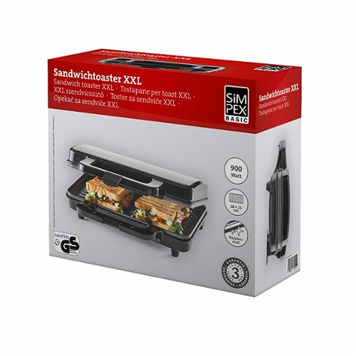 Produktbild von SIMPEX BASIC, Sandwichtoaster XXL
