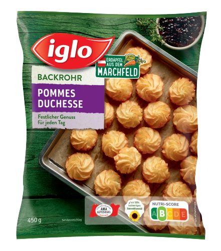 Produktbild von Iglo, Backrohr Pommes Duchesse