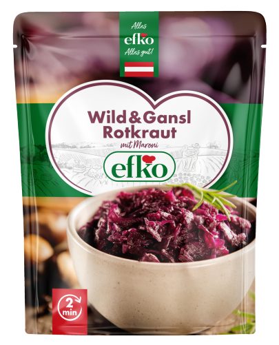 Produktbild von efko, Rotkraut mit Maroni