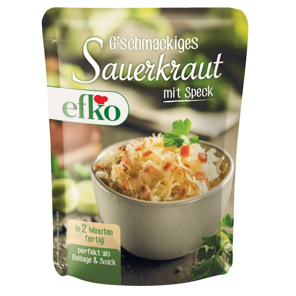 Efko Sauerkraut mit Speck 350 G online kaufen INTERSPAR