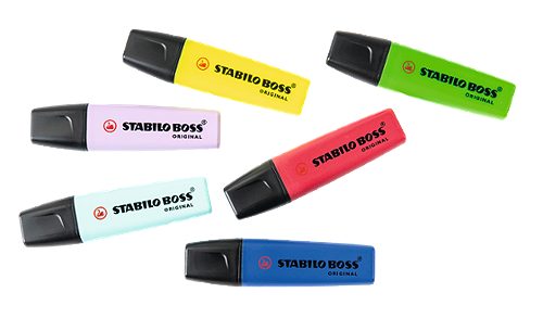 Produktbild von STABILO, Textmarker Boss, pastelltürkis