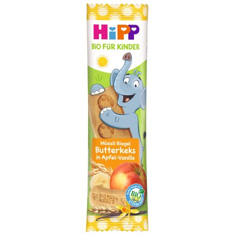 Hipp Musli Freund Elefant Butterkeks In Apfel Vanille G
